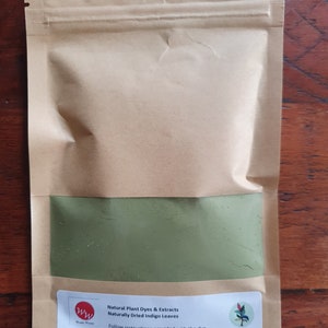 Natural Indigo Leaf Powder (Natural Plant Dye)