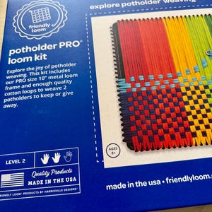 Potholder PRO Loom Kit by Harrisville Designs - 10" Loom