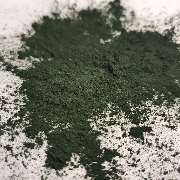 Chlorophyllin Extract Powder - 25g - 200% natural plant - green