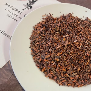 Madder Root Cut - Natural plant dye products - 100g