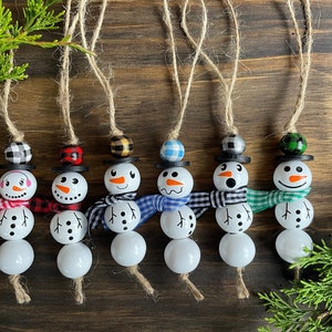 DIY Snowman Ornament Craft Kit