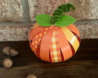 Paper Pumpkin Craft Kit for Kids