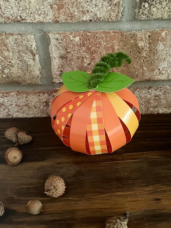 Paper Pumpkin Craft Kit for Kids