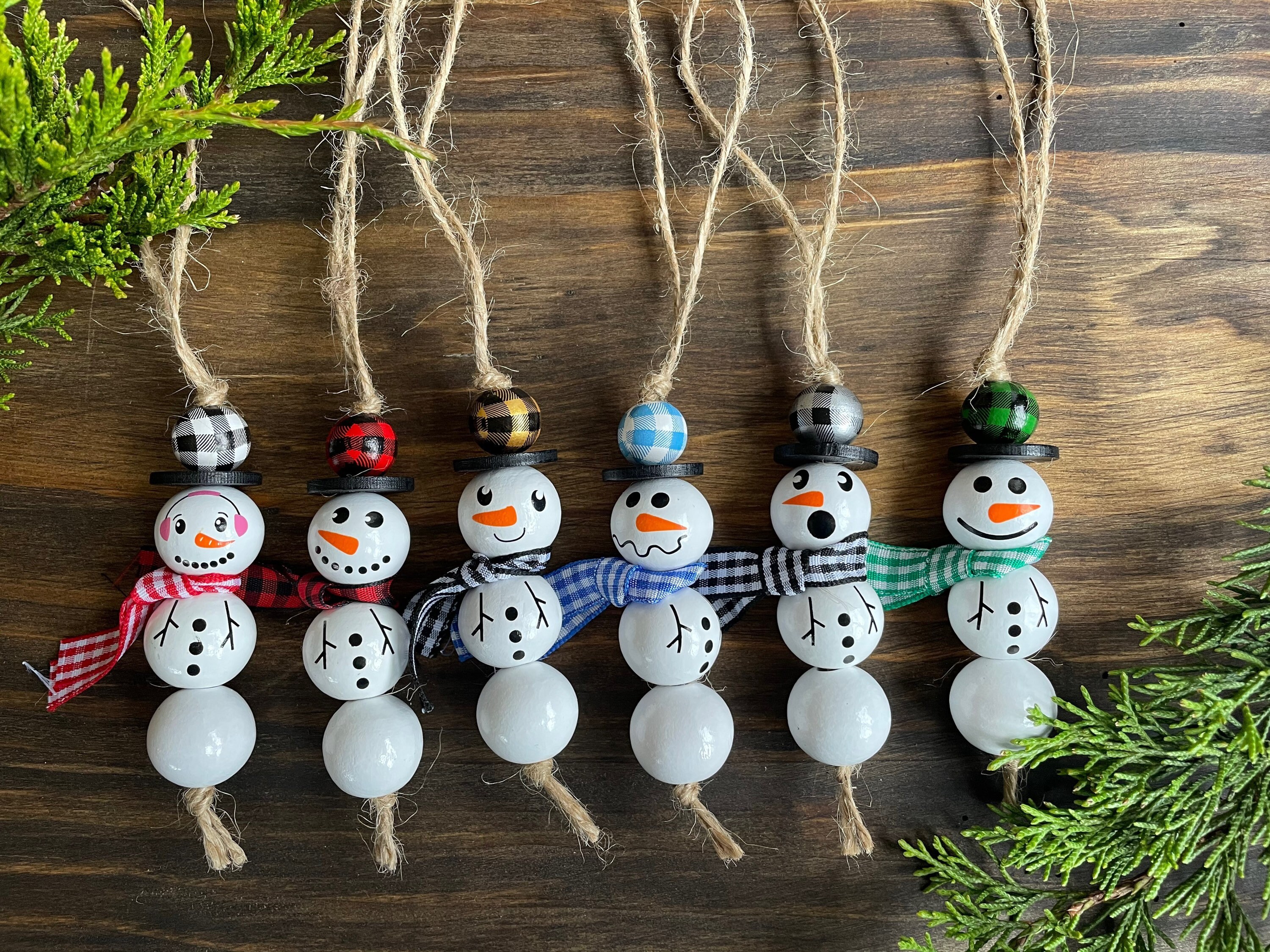 Diy snowman ornaments discount