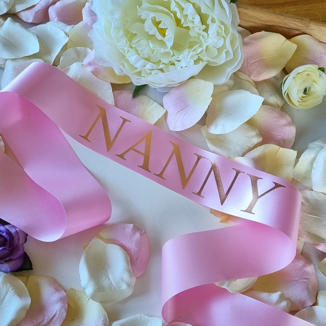 Any Colour Funeral Wreath Ribbon. Personalised Ribbon Only Etsy UK