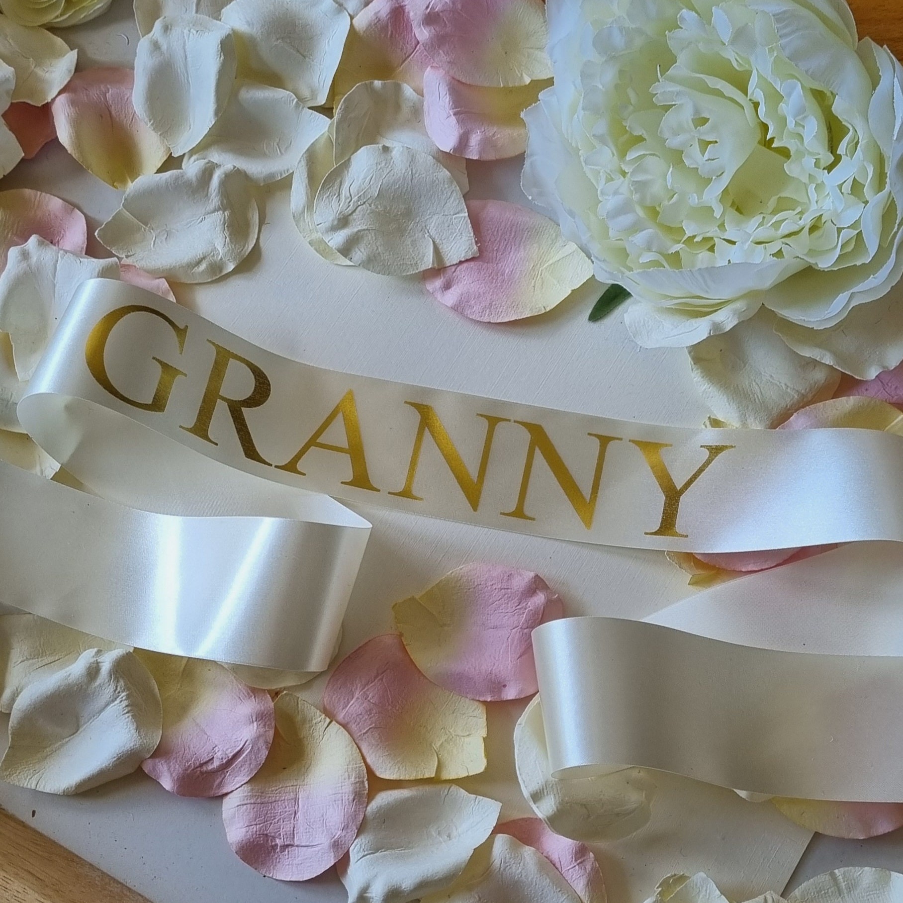 Any Colour Funeral Wreath Ribbon. Personalised Ribbon Only Etsy UK