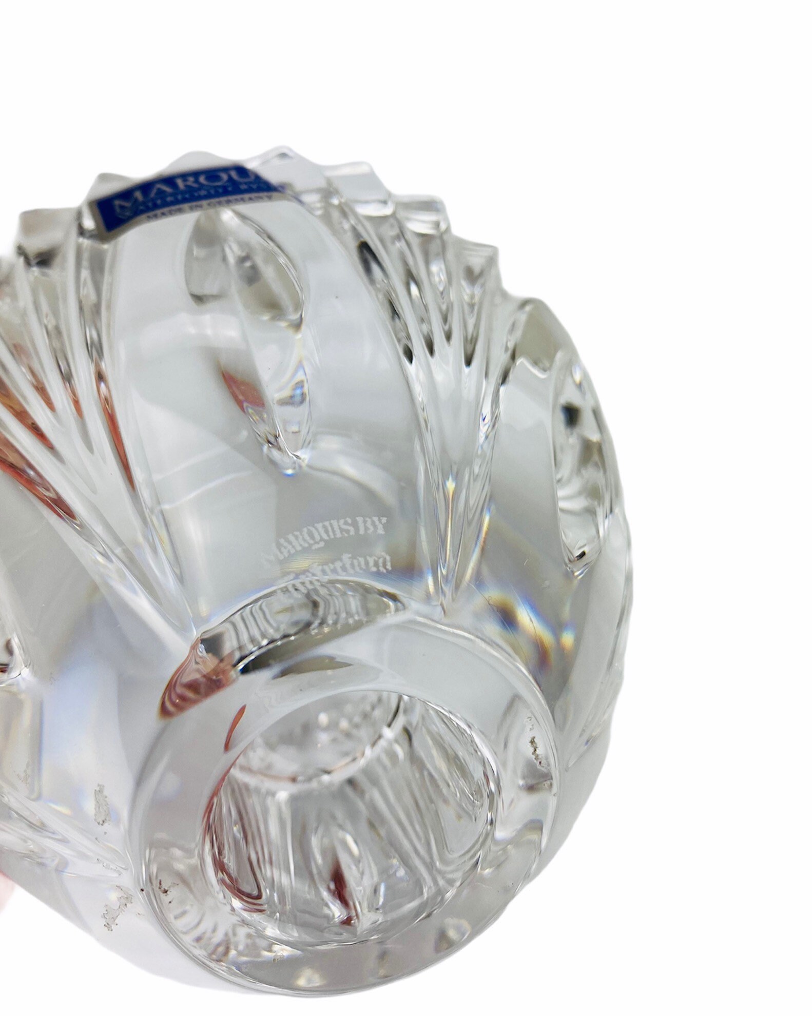 NEW Crystal Marquis by Waterford candle holders set of 2. Etsy