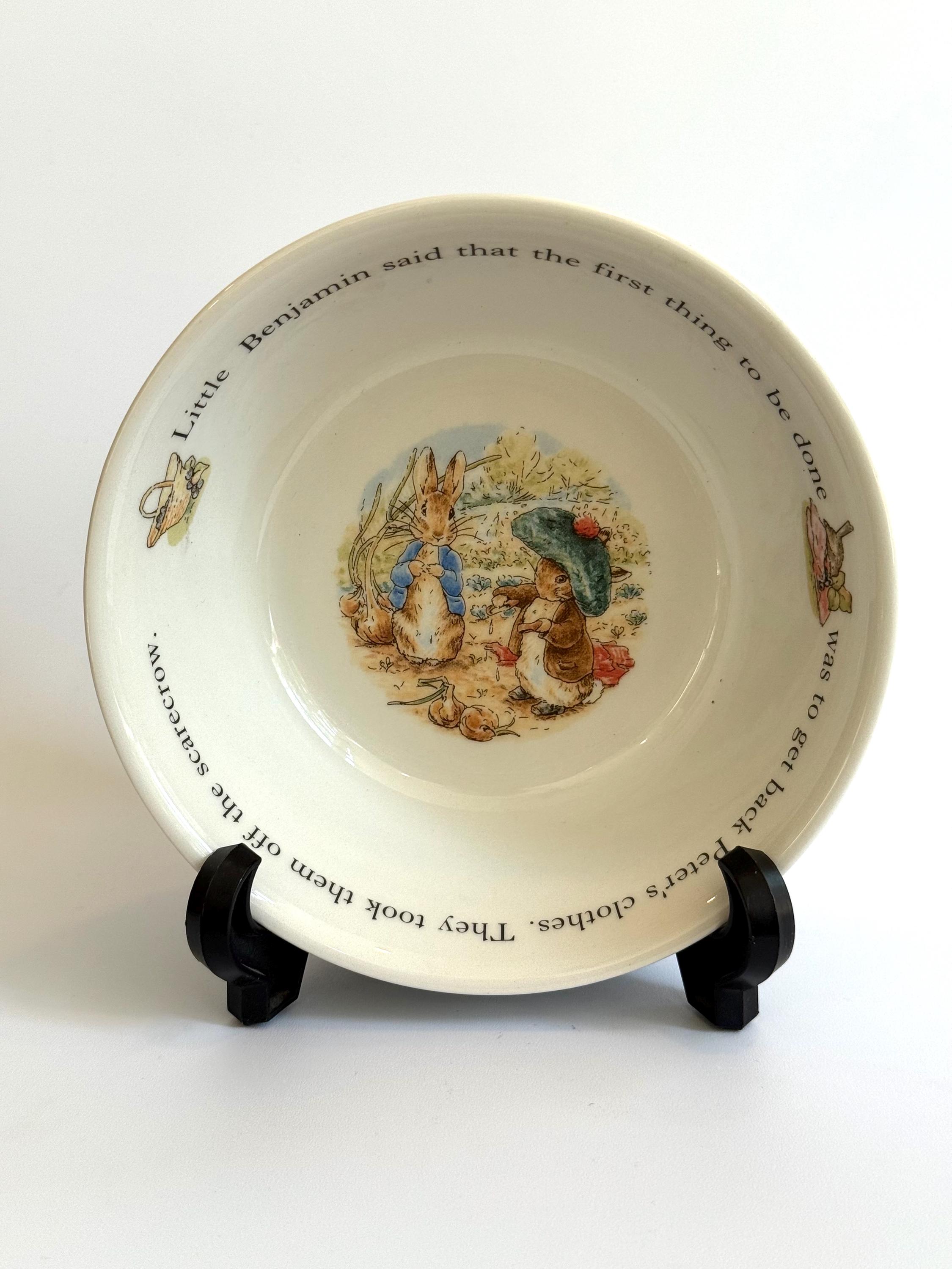 ♣️PETER RABBIT by プレート 1996-2001 ♣️PETER RABBIT byWEDGWOOD プレート 1996-2001
