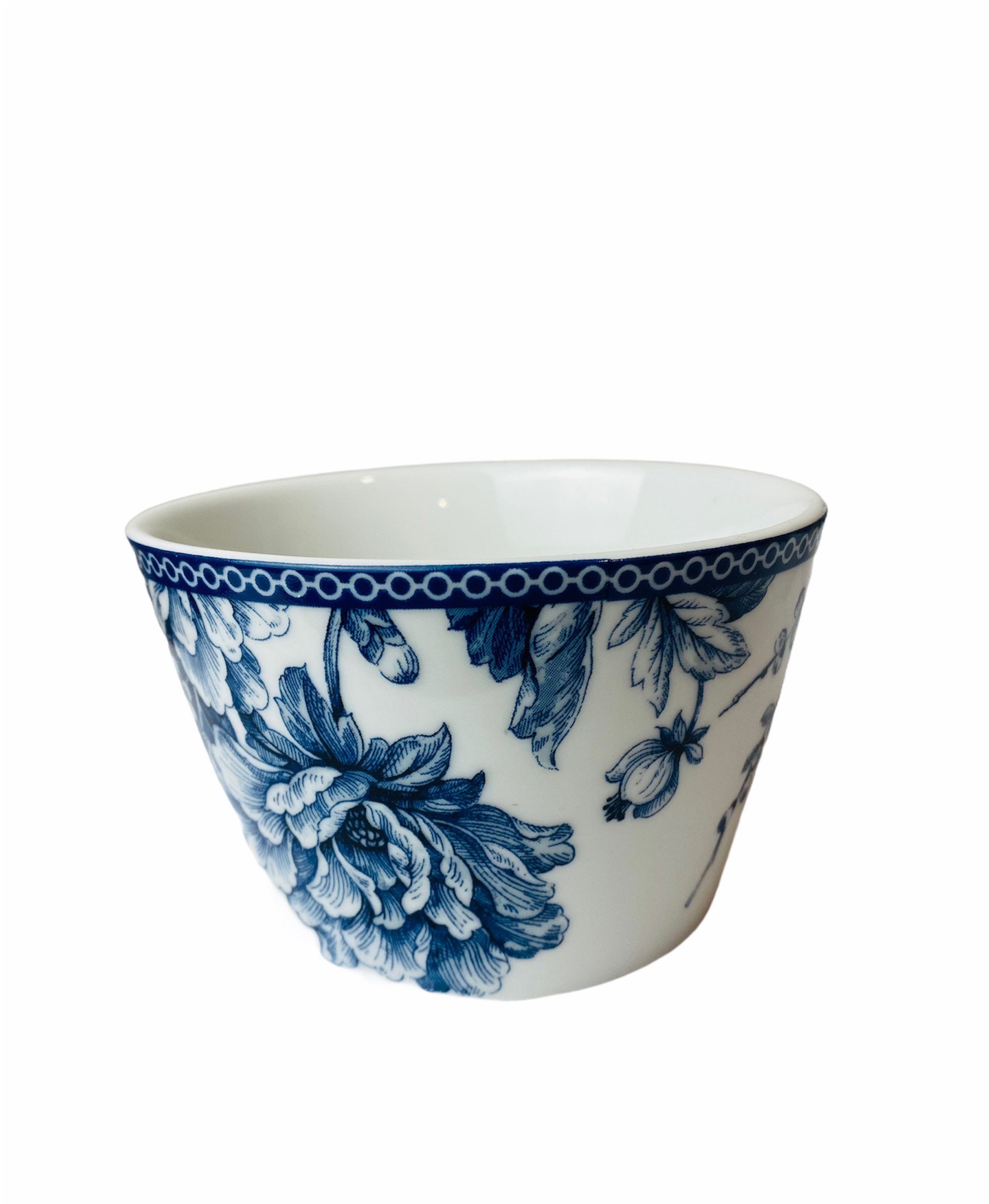 222 Fifth Adelaide Blue and White set of 4 Bowls preowned. Etsy