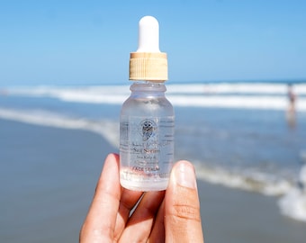 Serum do twarzy z minerałami morskimi: algi, kelp i esencja kokosowa 15 ml