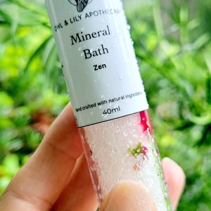 Mineraalbad - 84 mineralen - Biologische huidverzorging - Eco-huidverzorging - Badzout - Vochtinbrengende crème - Bath Soak - Natuurlijke huidverzorging - Mineral Soak