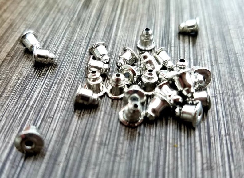 Stainless Steel Earring Setting 10 Piece 12mm Earring Etsy