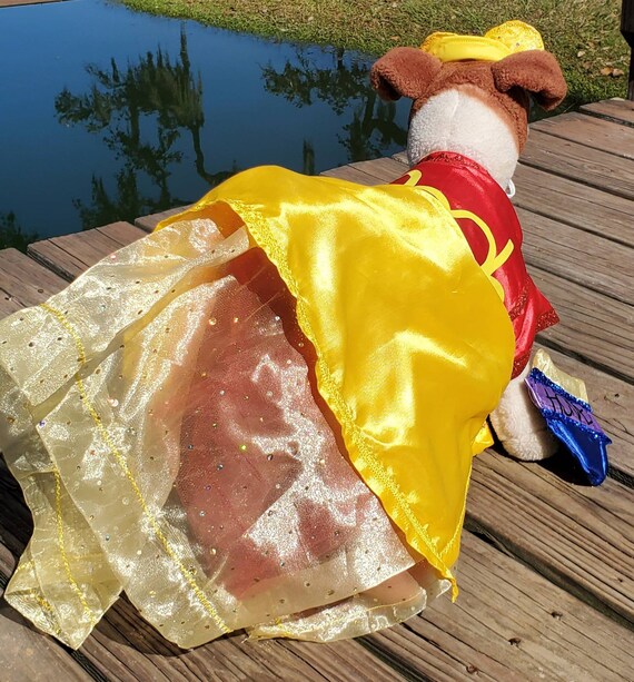 Pooh Dog Costume Dress Pooh Pet Dress Pooh Cat Dress Winnie the