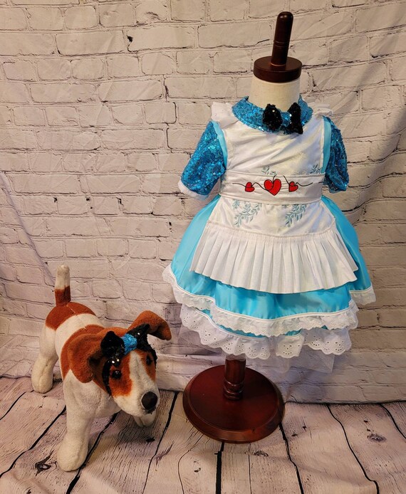 Costume da compagnia Alice nel Paese delle Meraviglie, costume da cane Alice  nel Paese delle Meraviglie