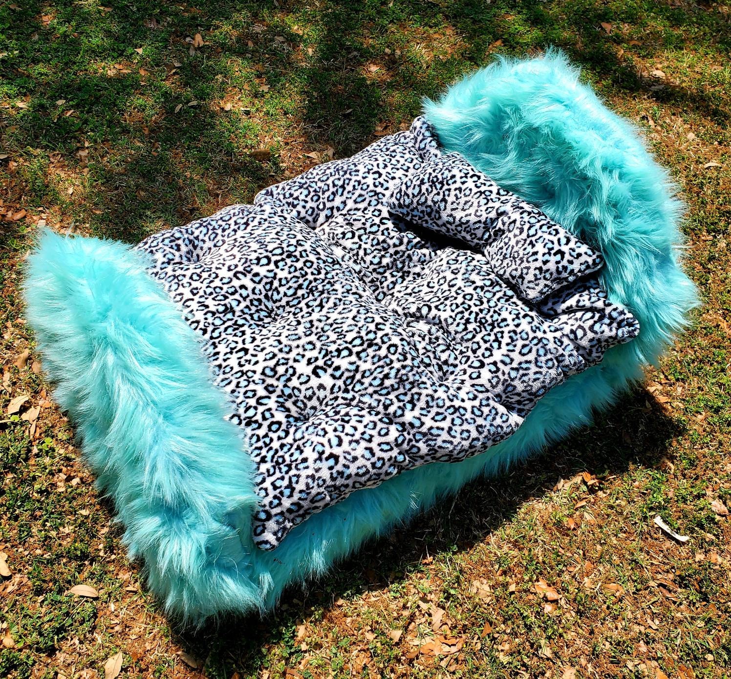 Headbord Pet Bed Headboard Cat Bed Headboard Dog Bed. Faux Etsy