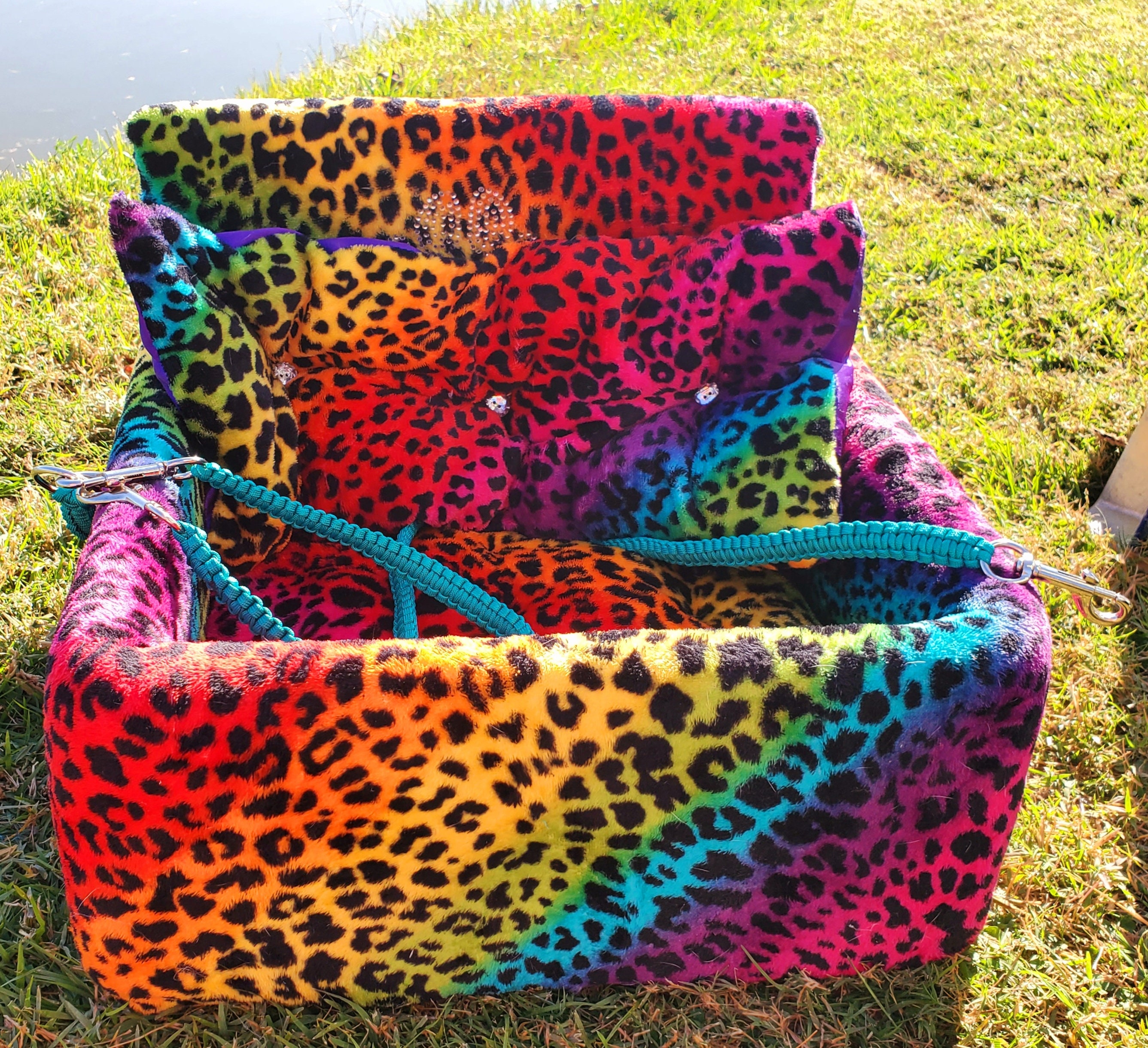 rainbow booster seat