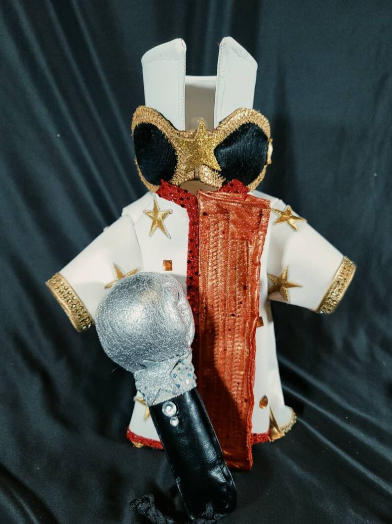 Elvis Pet Costume the King Pet Costume Elvis Dog Costume Etsy