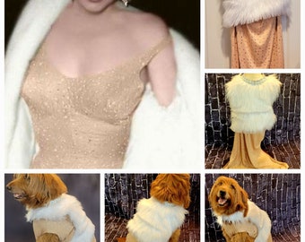 Marilyn Monroe Pet costume, Marilyn Monroe Happy Birthday Mr. President pet dress, Marilyn Monroe dog costume gold dress, pet cat costume