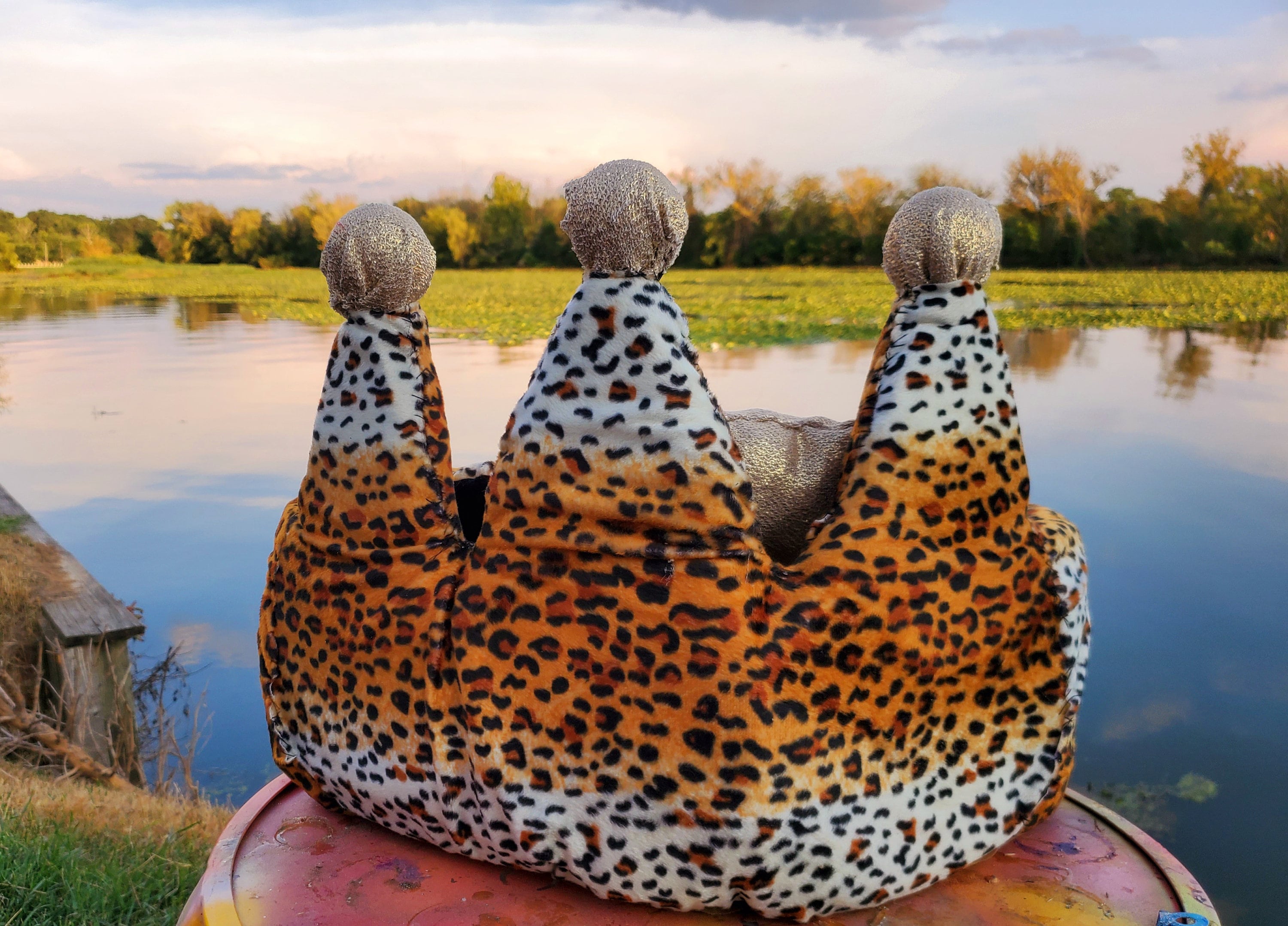 Leopard Royalty Crown Pet Bed xs pet beds luxury round pet Etsy
