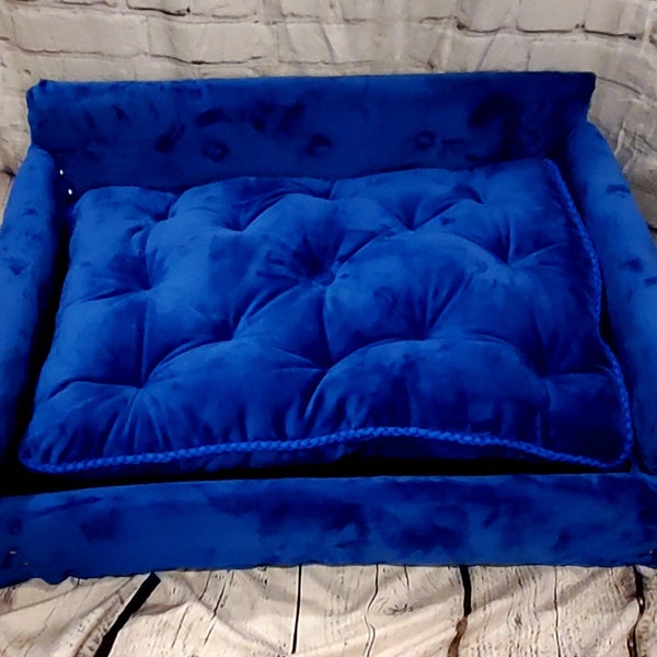 Leather Dog Bed Etsy