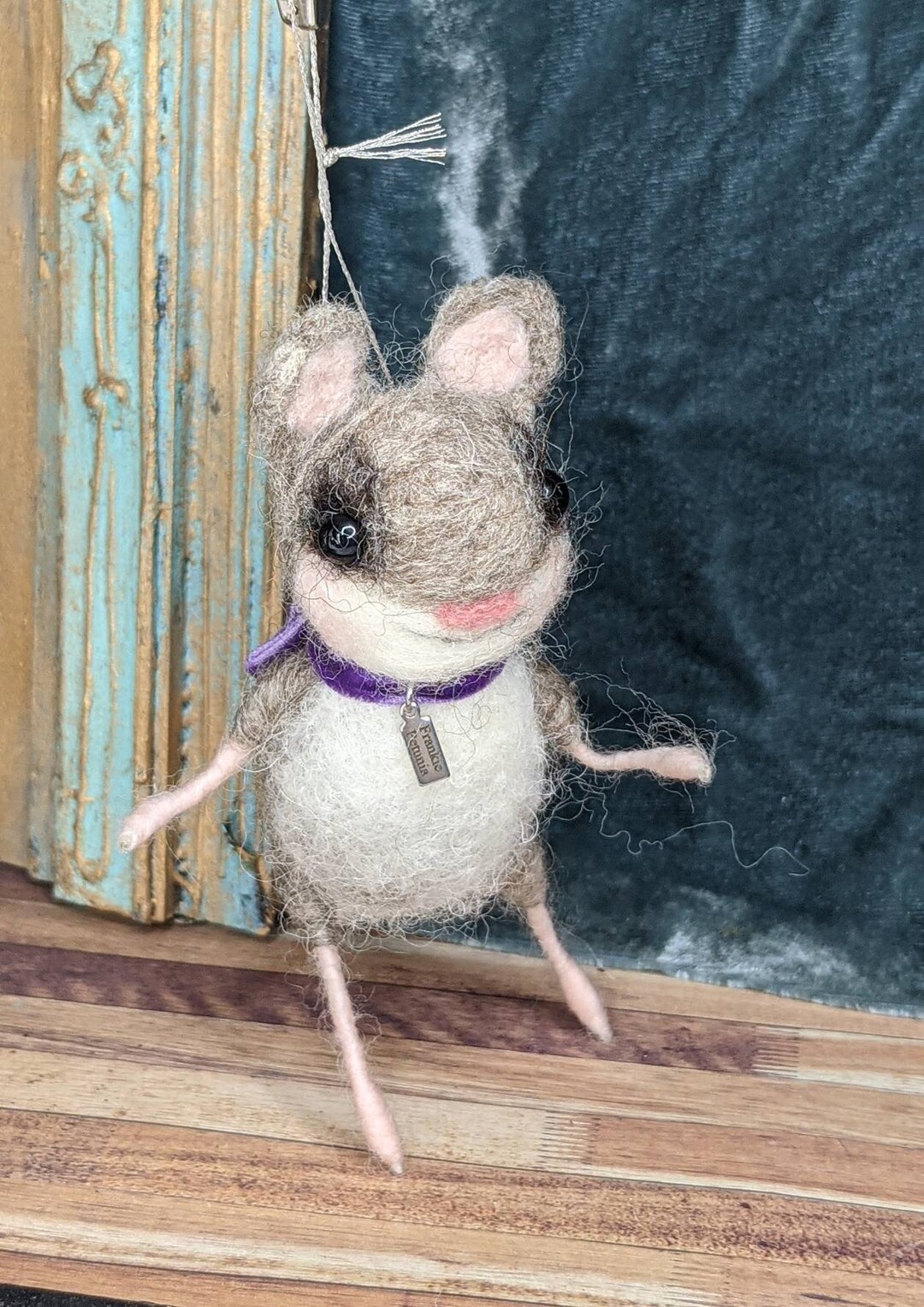 Needle Felt Dormouse Etsy