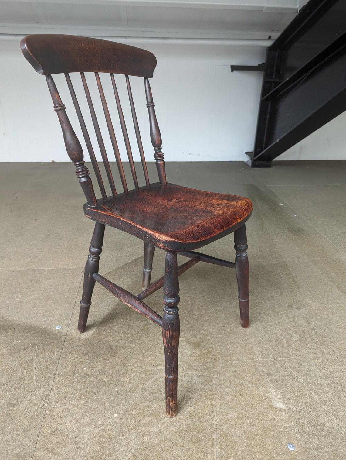 Beech and Elm Spindle Kitchen Chair - Etsy