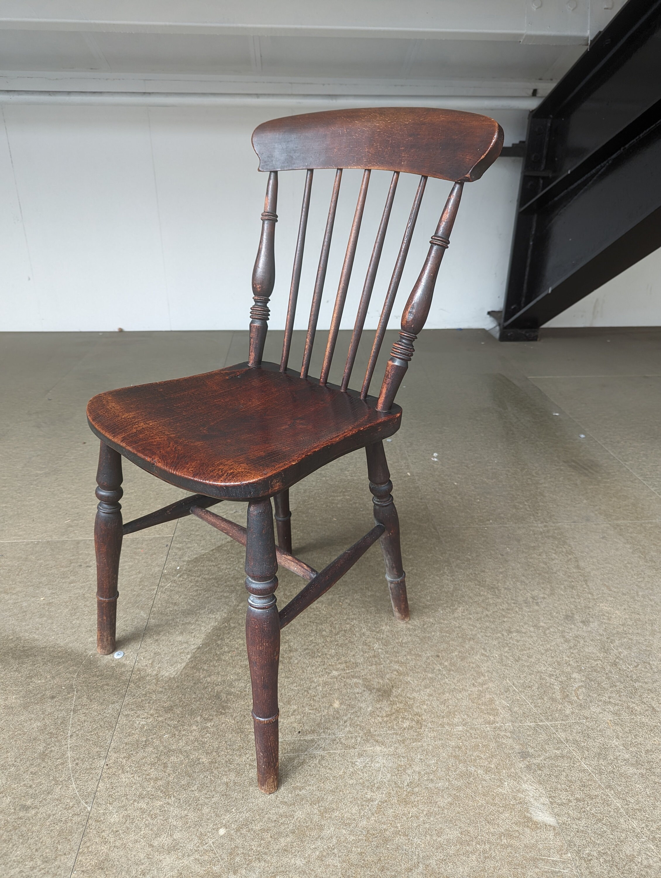 Beech and Elm Spindle Kitchen Chair - Etsy