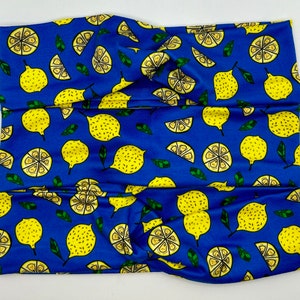 Lemon Squeeze Headband/Citrus Knotted Headband/Fruit Twist Headband/Soft Headband/Comfortable Headband