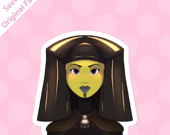 Luminara Unduli Aufkleber, Women of the Galaxy Kollektion, Star Wars, Clone Wars, Jedi, Luminara, Fan Art, Wasserflasche, Laptop, Auto, Fan Girl