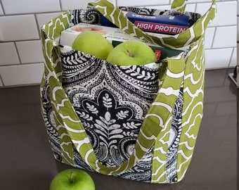 Market tote/Reusable bag/Eco friendly bag/Gift bag
