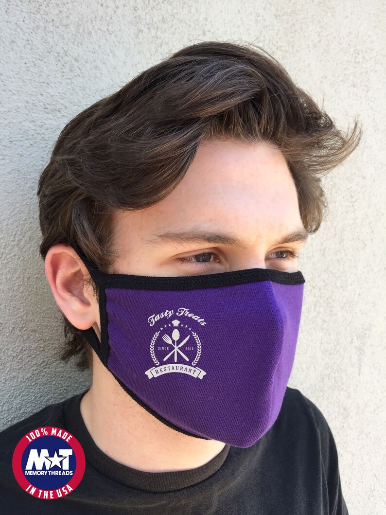 Custom Printed Masks as Low as 4.00 Each Comfy Cotton Face Etsy