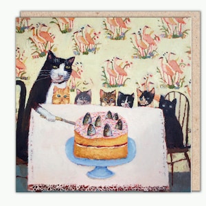 Carte de voeux PaperBird « Joyeux anniversaire » par Vanessa Cooper