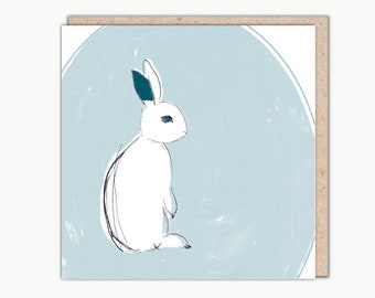Kit greetings card by Helen Minns