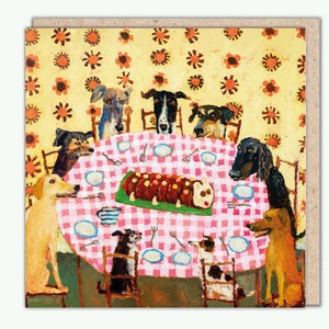 Grußkarten für Hunde, 'Raupen Torte' von Vanessa Cooper, PaperBird. NEU!