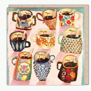 Cartão de felicitações PaperBird, 'Soul Gardening' por Vanessa Cooper