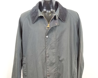 Barbour Lightweight Beaufort Jacket Black XXL Man Black Lightweight cotton jacket size XXL