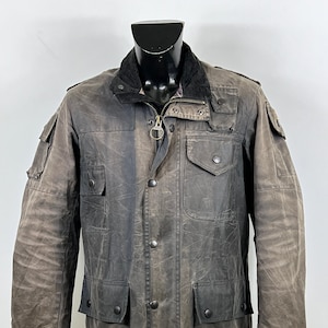 Barbour trucker jacket on sale