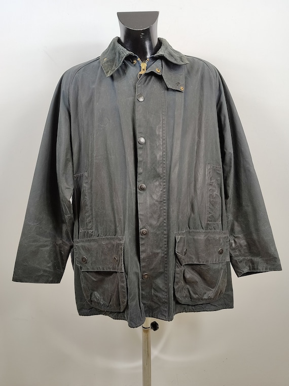 Barbour Beaufort jacket vintage blue C48/122 cm -… - image 1