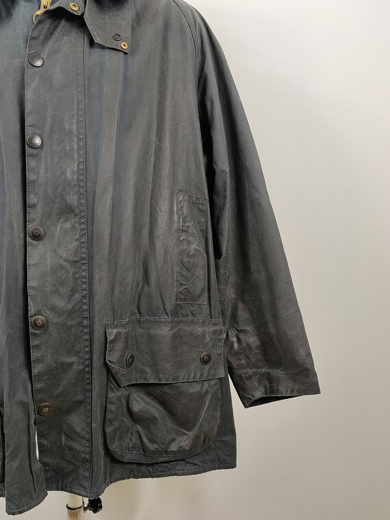 Barbour Beaufort jacket vintage blue C48/122 cm -… - image 10