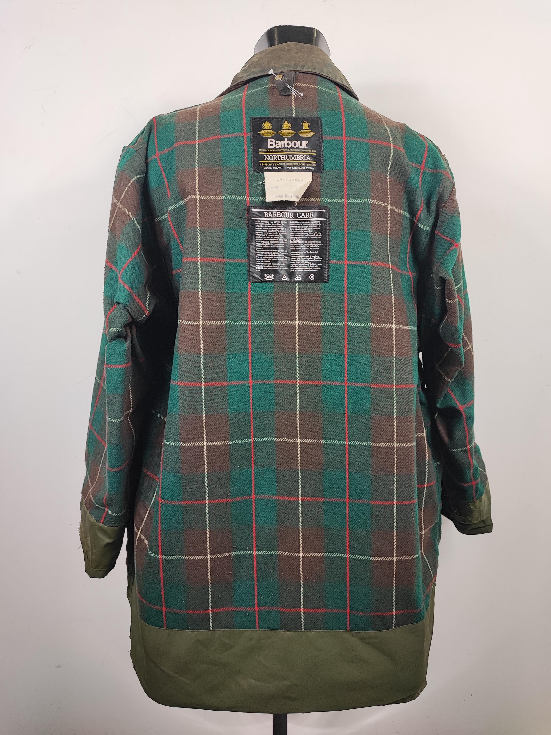 80s Barbour NORTHUMBRIA バブアー ノーザンブリア 2ワラント