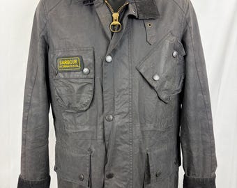Barbour International Active Jacket Black Small-Man Black International Active Jacket Size S