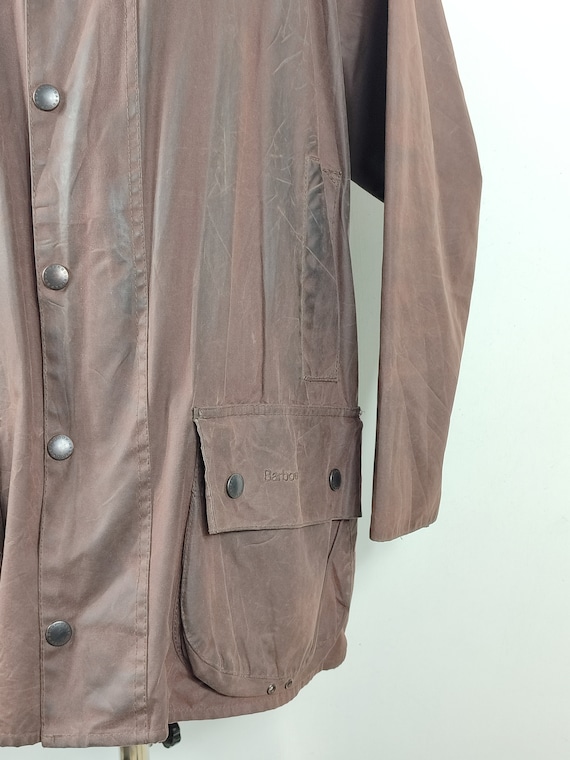 Barbour Vintage brown Beaufort jacket C44/112 cm … - image 4