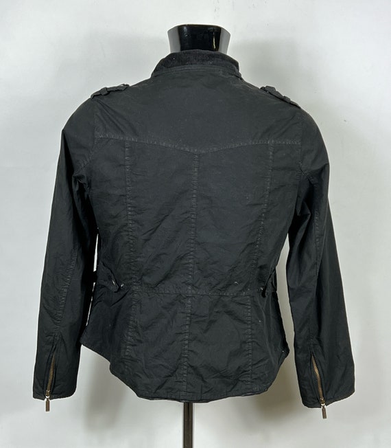 Barbour short black women's jacket UK14 Tg. 44 Sh… - image 6