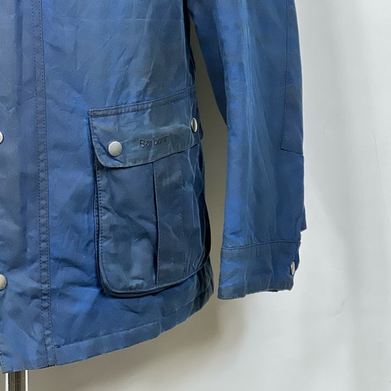 Barbour International Duke blue indigo jacket L- … - image 4