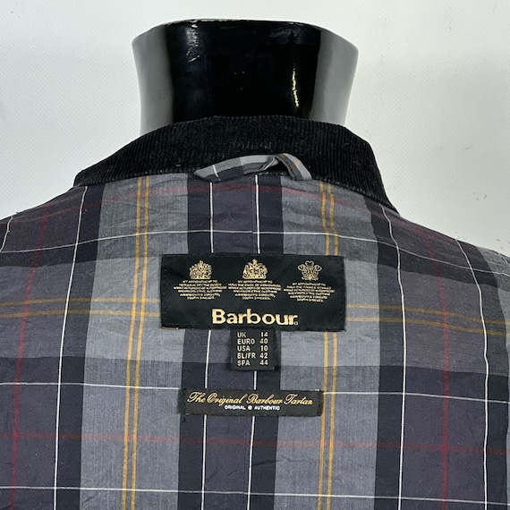 Barbour short black women's jacket UK14 Tg. 44 Sh… - image 2