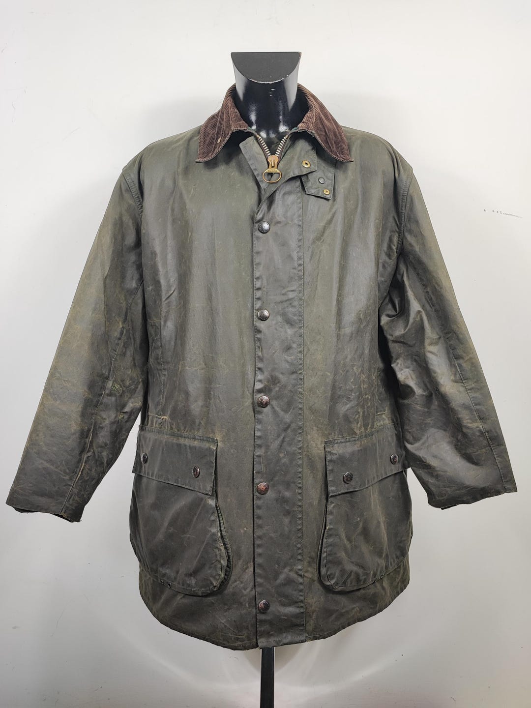 Barbour Vintage Northumbria Jacket C44/112 Cm-man Green