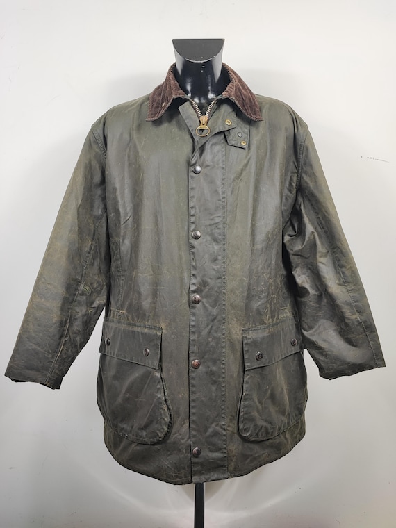 Barbour Vintage Northumbria Jacket C44 112 Cm man Green Vintage Northumbria Jacket Size L xl Etsy