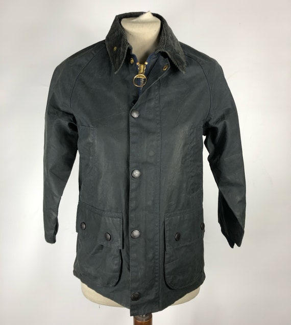 Barbour Vintage Men's Jacket Bedale Blue C30/76 CM