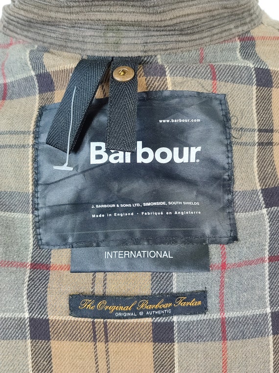 Barbour International Jacket Black A7 C48/122 cm … - image 4