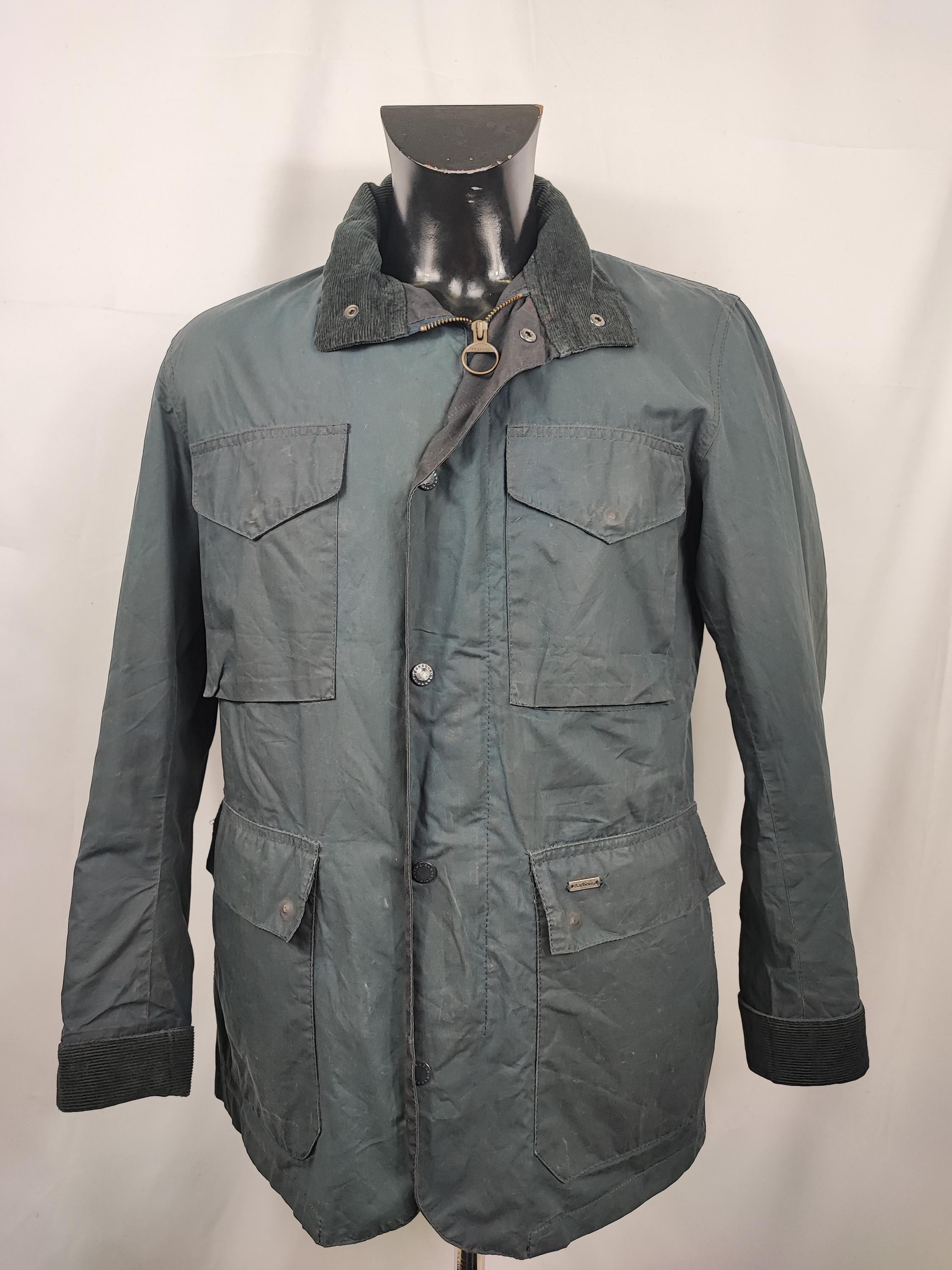 Barbour テーラードサッパージャケット ブルー ミディアム メンズ 